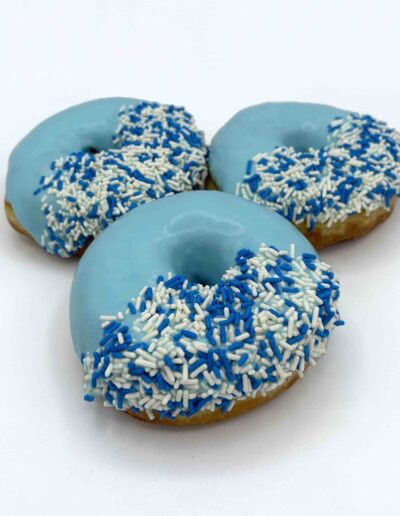 Baby Shower Blue Doughnut